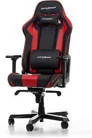 DXRacer King K99 Gamingstol - Svart-Röd Kunstläder