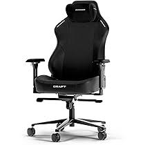 DXRacer CRAFT XL Gamingstol - Svart EPU Läder